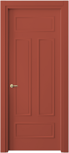 Дверь межкомнатная 8143 NCS S 3040-Y80R. Цвет NCS NCS S 3040-Y80R. Материал Гладкая эмаль. Коллекция Париж. Картинка.