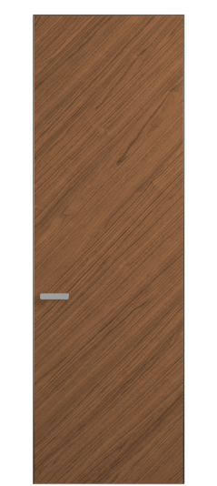 Дверь межкомнатная 0200 ОУММР Орех умбра матовый. Цвет Орех умбра матовый рифт. Материал Радиальный шпон Naturwood. Коллекция Rift. Картинка.