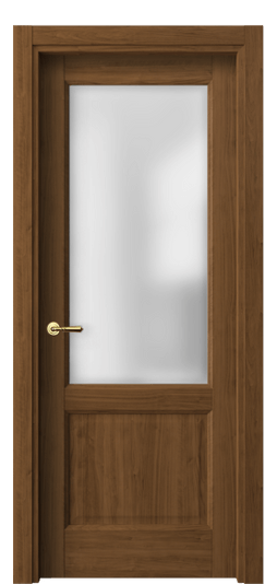 Дверь межкомнатная 1422 ЛОР САТ. Цвет Лесной орех. Материал Ламинатин. Коллекция Galant. Картинка.