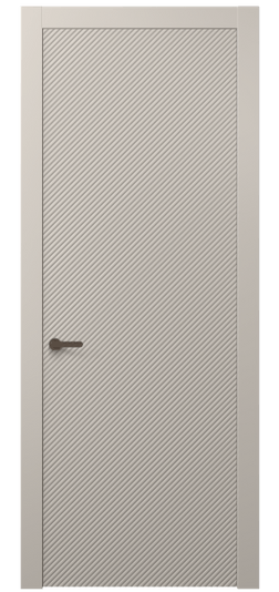Дверь межкомнатная АКП 8628 МСБЖ. Цвет Матовый светло-бежевый. Материал Гладкая эмаль. Коллекция Дюна. Картинка.