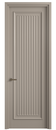 Дверь межкомнатная 6701 МБСК. Цвет Матовый бисквитный. Материал Гладкая эмаль. Коллекция Шарм. Картинка.