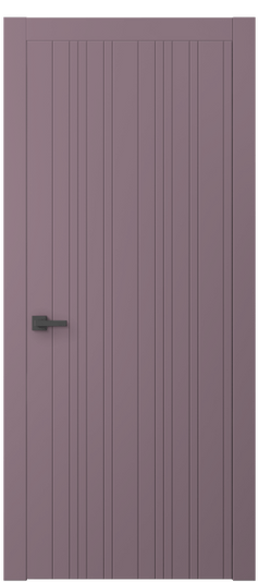 Дверь межкомнатная 8051 Пастельно-фиолетовый RAL 4009. Цвет RAL Пастельно-фиолетовый RAL 4009. Материал Гладкая эмаль. Коллекция Линия. Картинка.