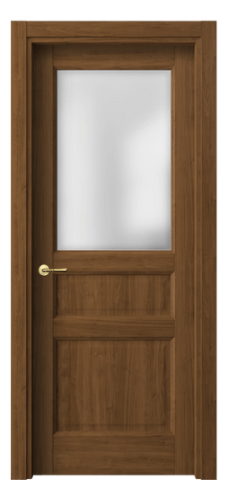 Дверь межкомнатная 1432 ЛОР САТ. Цвет Лесной орех. Материал Ламинатин. Коллекция Galant. Картинка.
