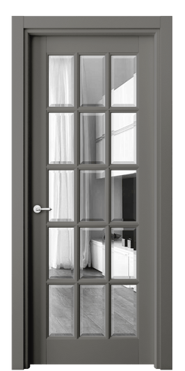 Межкомнатная дверь 6311 БКЛС Зеркало с фацетом. Цвет Бук классический серый. Материал Массив бука эмаль. Коллекция Toscana Grigliato. Фото. Дверь межкомнатная 6311 БКЛС Зеркало с фацетом. Цвет Бук классический серый. Материал Массив бука эмаль. Коллекция Toscana Grigliato. Картинка.