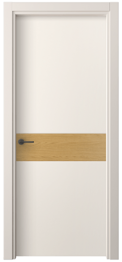 Дверь межкомнатная 4221 ПЭКБ. Цвет ПЭТ кремово-белый. Материал ПЭТ. Коллекция Фридом. Картинка.